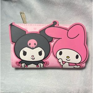 Sanrio Loungefly Kuromi & My Melody Flap Wallet